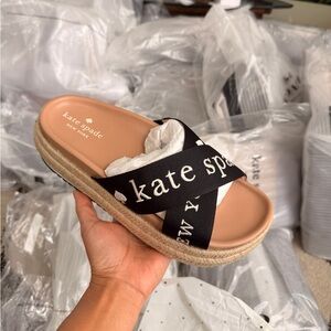 Kate Spade piper espadriles platform